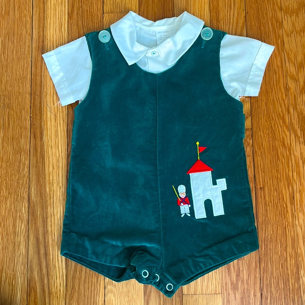Holiday Velour Jumper and Tshirt, 12 months